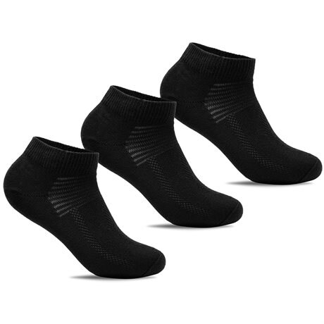 Product Image for Minfot Strømper Trainer Sort 3-Pak