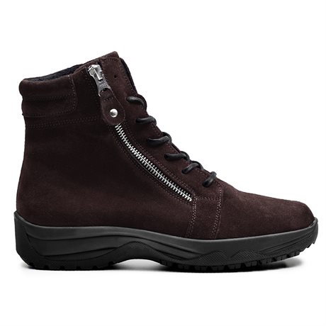 Product Image for Minfot Pigsko Falun Ruskind Uld Mørkebrun
