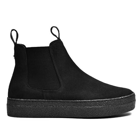 Product Image for Minfot Chelsea Boots Visby Ruskind Sort