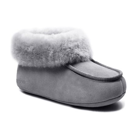 Product Image for Minfot Hjemmesko Fåreskind Børn Hven Grå