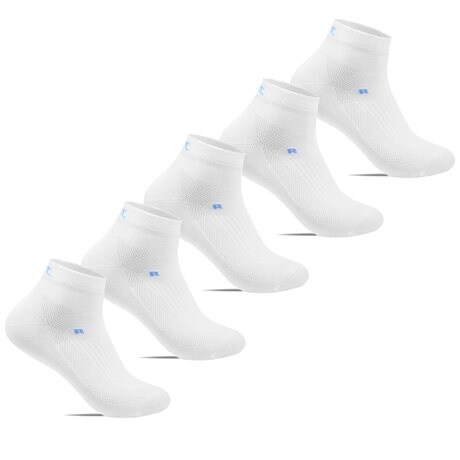 Product Image for Minfot Løbestrømper Tynde Lyocell 5-pak Hvid