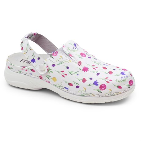Product Image for Minfot Blød Tøffel Blomster