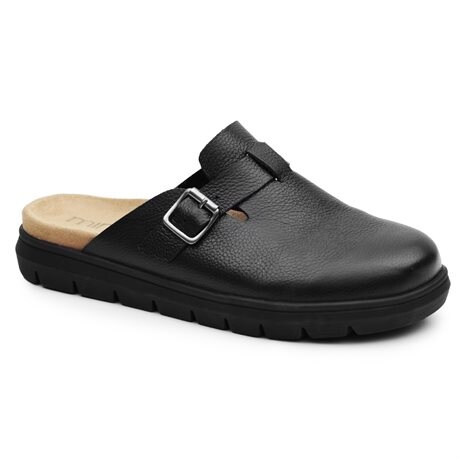 Product Image for Minfot Tøffel Soft Sort Lær