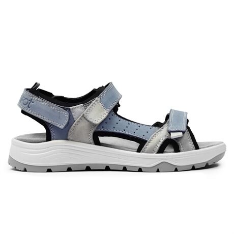 Product Image for Minfot Sandaler Kattvik Dame Nubuck Blå Grå