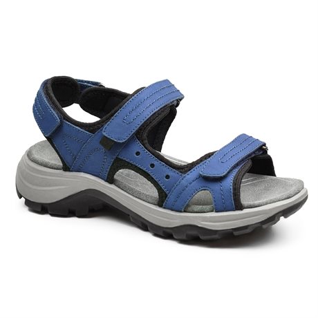 Product Image for Minfot Sandaler Sandhamn Dame Nubuck Blue