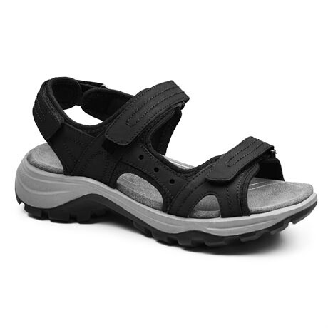 Product Image for Minfot Sandaler Sandhamn Dame Nubuck Black