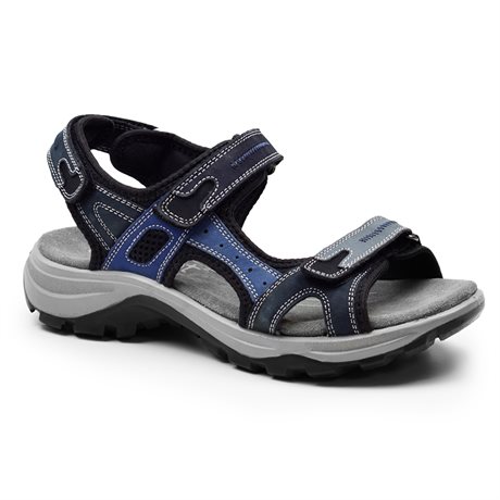 Product Image for Minfot Sandaler Sandhamn Dame Nubuck Ocean Blue