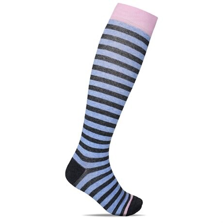 Product Image for Minfot Støttestrømper Bomuld Eco Line Blue