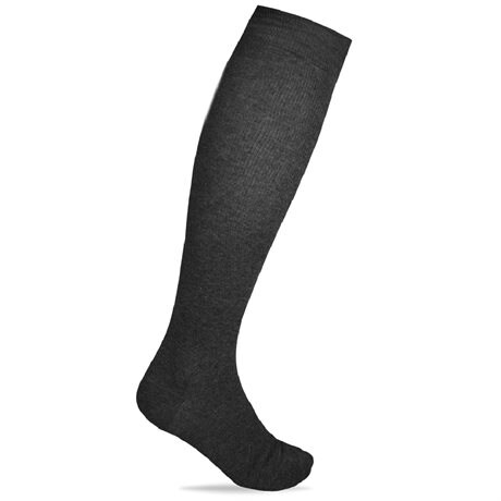 Product Image for Minfot Støttestrømper Bomuld Melange Grå Eco 1-pack