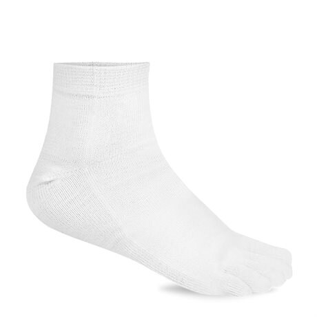Product Image for Minfot Tåstrømper Bomuld Hvid 1-pak