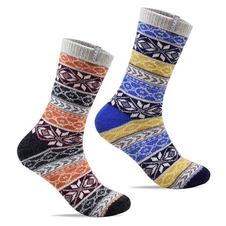 Product Image for Minfot Uldstrømper Hytte 2-pak