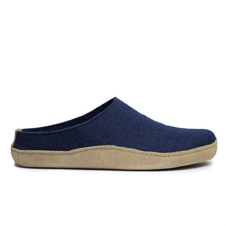 Product Image for Minfot Hjemmesko Uld Arild Indersål Fåreskind Navy