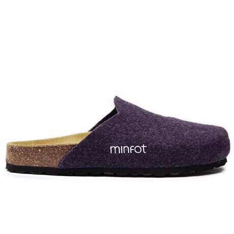Product Image for Minfot Hjemmesko Blød Blackberry Recycled