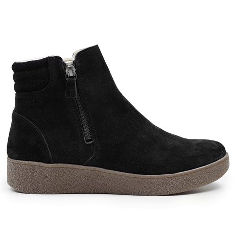 Product Image for Minfot Vera Boots Dobbelt lynlås Ruskind Sort