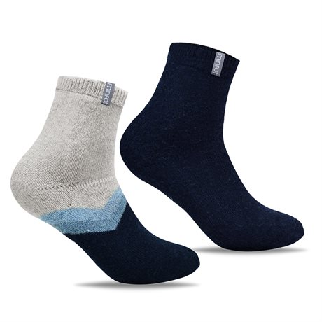 Product Image for Minfot Anti-slip Uldtrømper Cosy Iris 2-pak