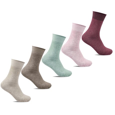 Product Image for Minfot Bomuldsstrømper Sensitive Meadow 5-pakke