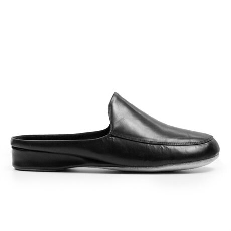 Product Image for Minfot Herre Hjemmesko Tage Læder Sort
