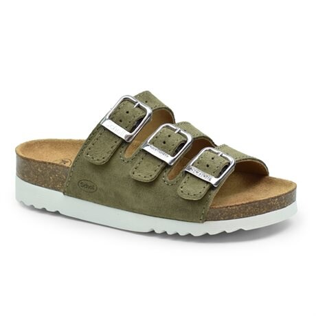 Product Image for Scholl Sandal Dame Rio Ruskind Olivengrøn