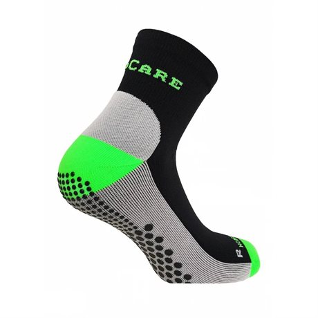 Product Image for SupCare Kompressionsstrømper Ankelhøje Skridsikker Sort Grøn