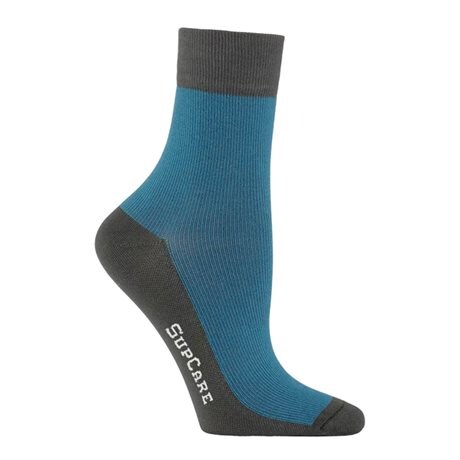 Product Image for SupCare Ankelstøttestrømper Bambus Blå Grå