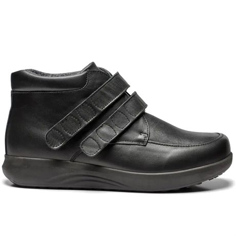 Product Image for New Feet Albert Ekstra Brede Sko Orthostretch Velcro Sort