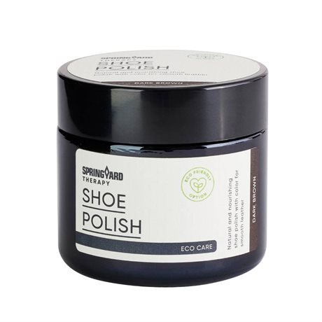 Product Image for Springyard Shoe Polish Shoe Cream Læder Mørkebrun