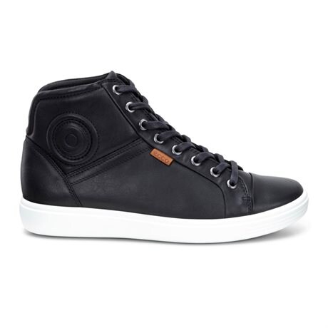 Product Image for ECCO Soft 7 Sneaker Dam High Black UST Droid