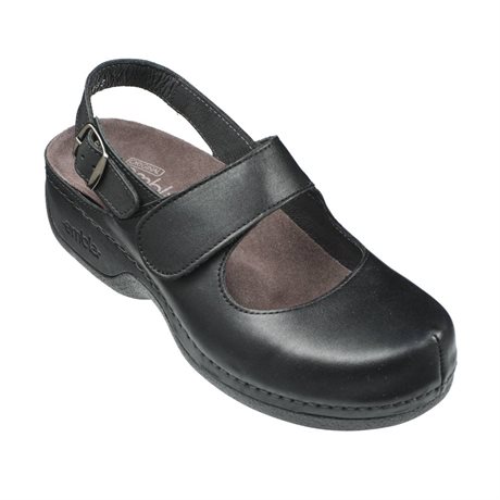 Product Image for Embla Hälsoskor Hjemmesko Majken Hælrem Sort Ergoflex