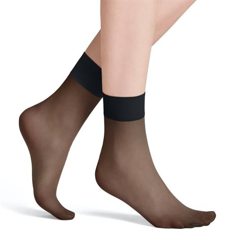 Product Image for Falke Nylonstrømper Pure Matt 20 Anklet Black
