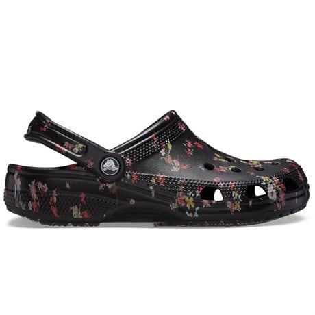 Product Image for Crocs Classic Clog Ditsy Floral Black