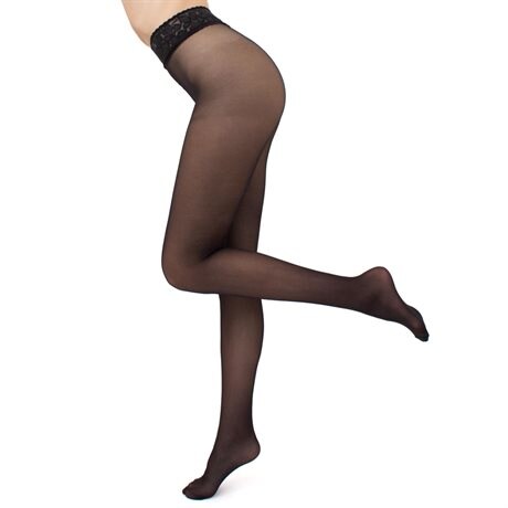 Product Image for Giulia Impresso Nylonstrømpebukser 40 den Sort
