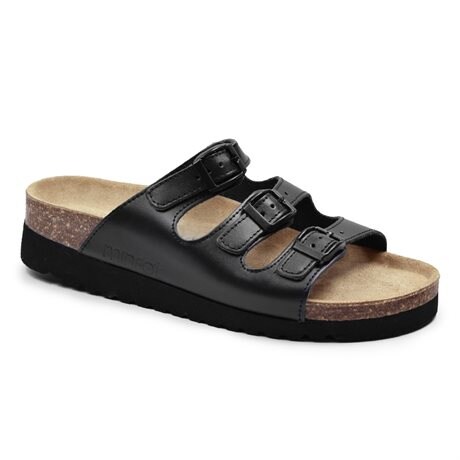 Product Image for Minfot Sandal Blød Bio Sort Nappa