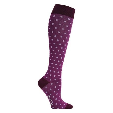 Product Image for SupCare Støttestrømper Prikket Lilla