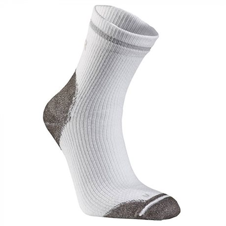 Product Image for Seger Friction Relief Løbestrømper Running Mid Comfort White Grey