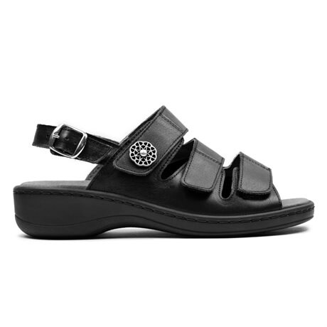 Product Image for Minfot Sandaler Hallux Valgus Dahlia Hælrem Sort