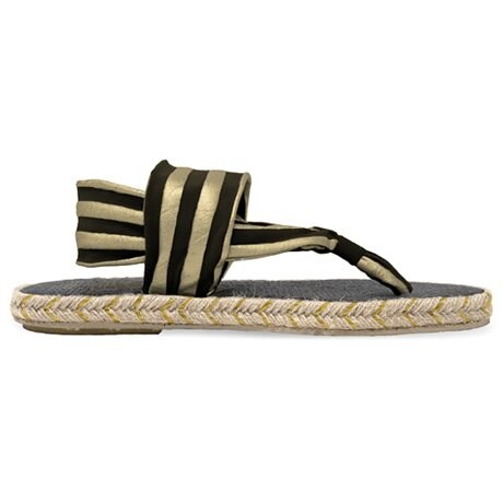 Product Image for Nalho Ganika Sandal Metallic W Black Gold