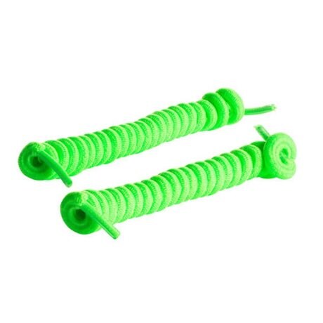 Product Image for Springyard Snørebånd Elastic Curly Neon Green