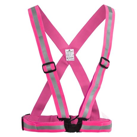 Product Image for Reflekterende Sele Pink Reflective Cross Belt Endurance