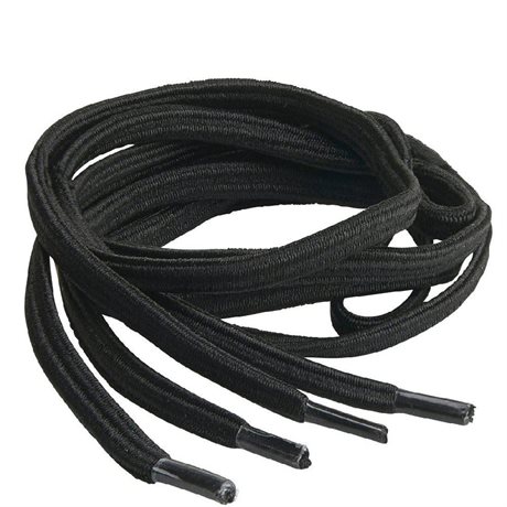 Product Image for Springyard Snørebånd Flat Elastic Black