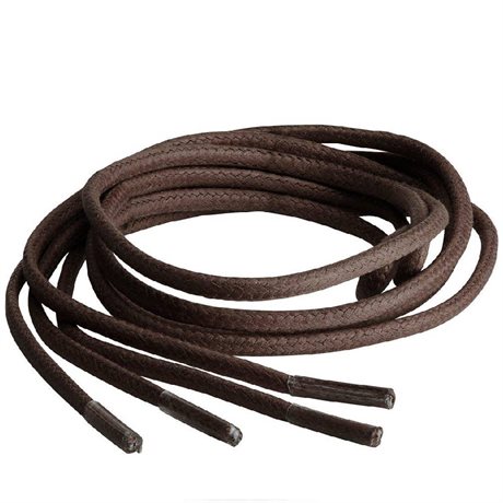 Product Image for Springyard Snørebånd Round Wax Dark Brown