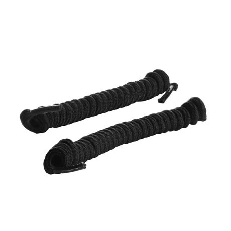 Product Image for Springyard Snørebånd Elastic Curly Black