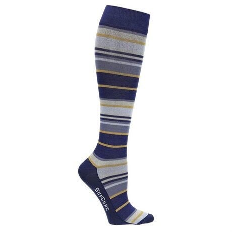 Product Image for SupCare Støttestrømper Bambus Stripes Marine