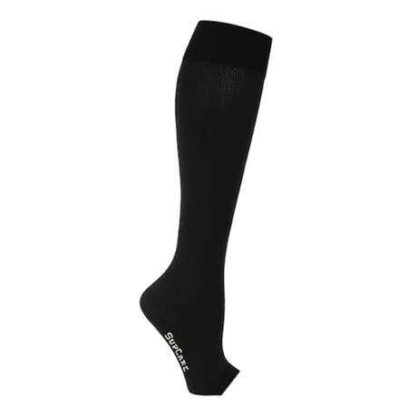 Product Image for SupCare Støttestrømper Åben tå Sort