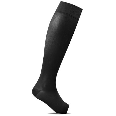 Product Image for Minfot Tynde Støttestrømper Everyday Åben Tå Sort 1-pak