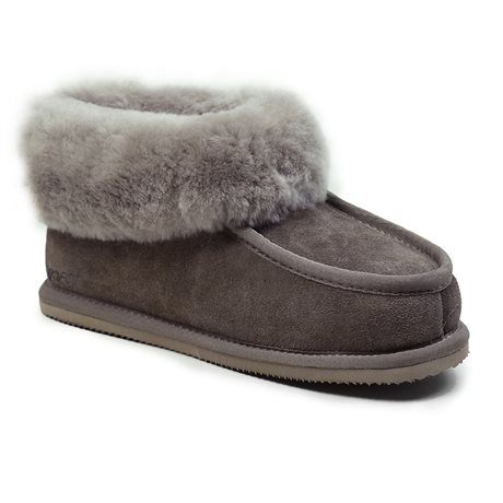Product Image for Minfot Hjemmesko Fåreskind Koster med sål Stone