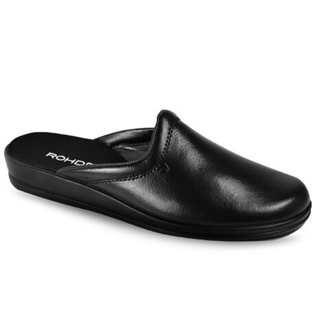 Product Image for Rohde Herrtofflor Læder Svart