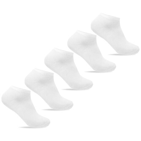 Product Image for Minfot Bambusstrømper Sneaker Hvid 5-Pak