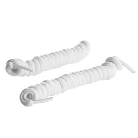 Product Image for Springyard Snørebånd Elastic Curly White