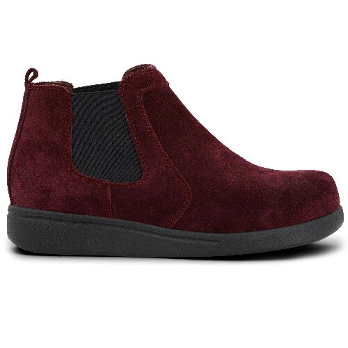 Green Comfort Happy Walking Chelsea Boot red skor.jpg