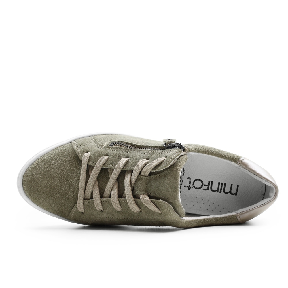 Minfot-Kim-khaki-sneakers-vardagsskor-skinn-mocka-dragkedja-stabil-sula.jpg